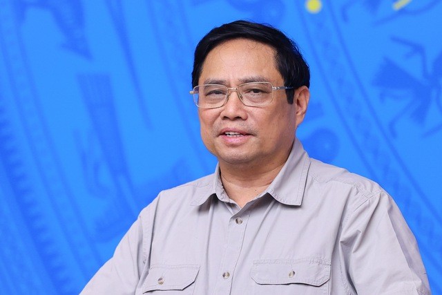 Sáng 13/9, Thủ tướng Phạm Minh Chính - Trưởng Ban Chỉ đạo Quốc gia phòng, chống dịch Covid-19 chủ trì Phiên họp lần thứ 17 của Ban Chỉ đạo. (Nguồn: VGP News)