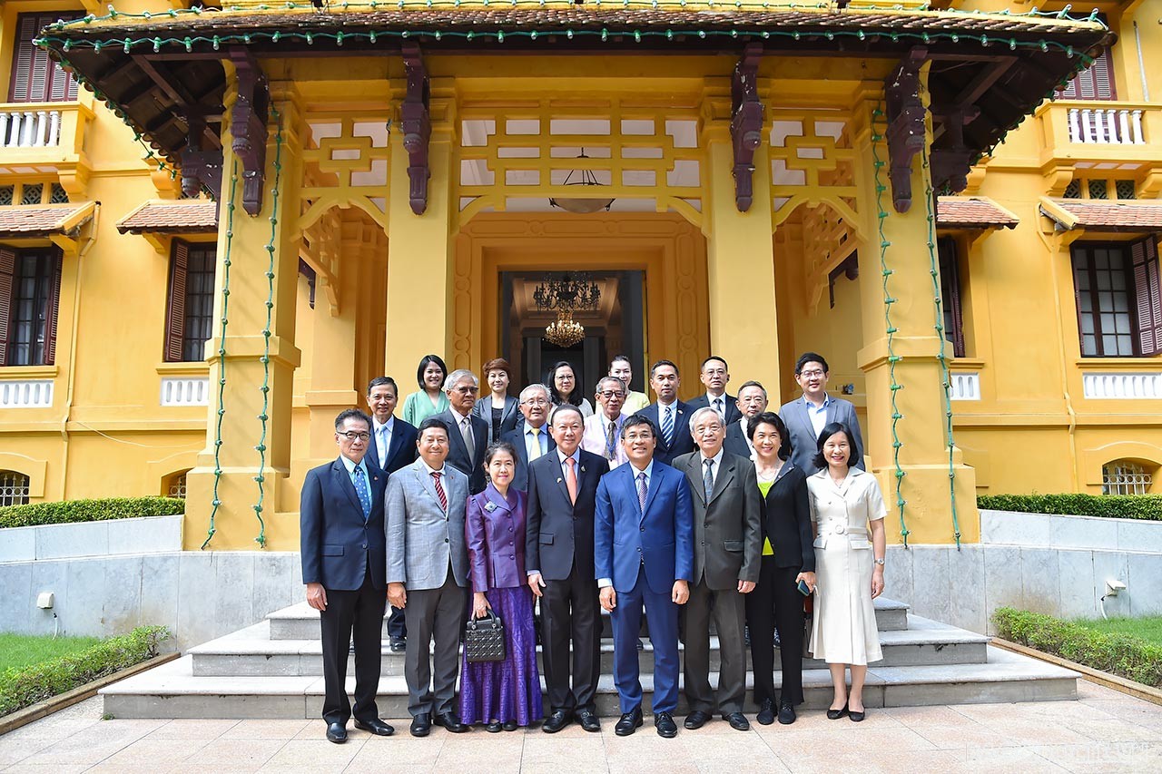 Thứ trưởng Thường trực Nguyễn Minh Vũ tiếp Đoàn đại biểu Hội Hữu nghị Thái Lan-Việt Nam