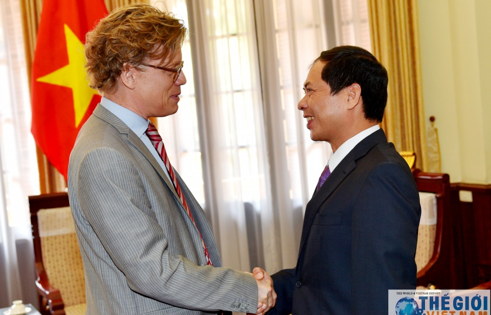 Thứ trưởng Bùi Thanh Sơn tiếp Đại sứ Phần Lan và Thụy Điển