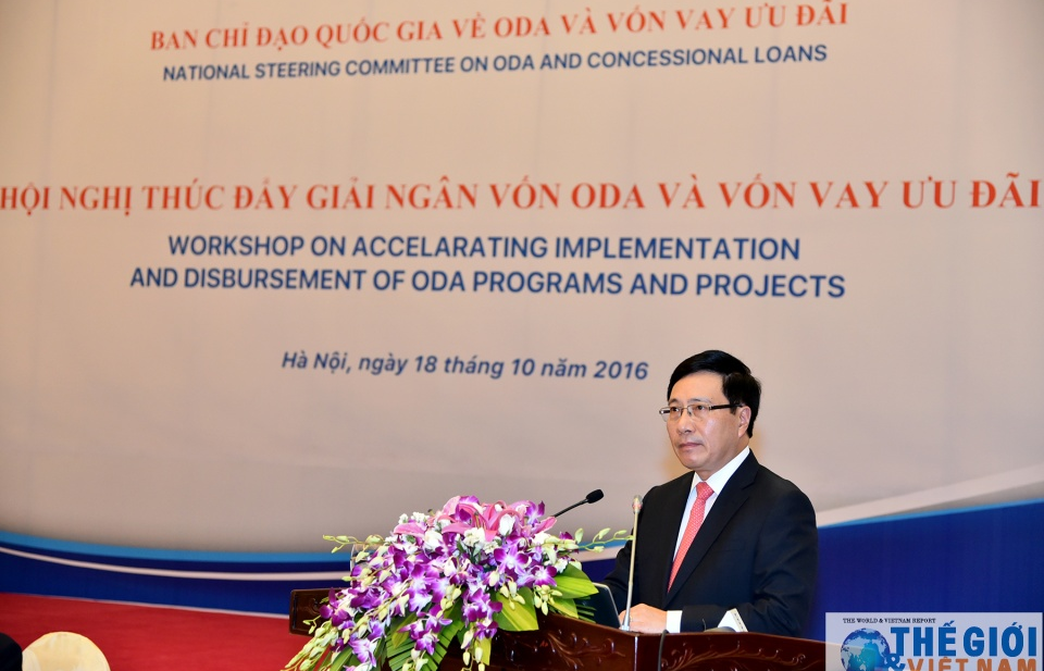 Thúc đẩy tốc độ giải ngân vốn ODA và vốn vay ưu đãi