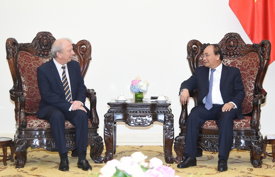 Thủ tướng Nguyễn Xuân Phúc tiếp Đại sứ Bulgaria tại Việt Nam