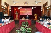 hoi dong ly luan trung uong toa dam ve cai cach chinh sach tien luong va bhxh