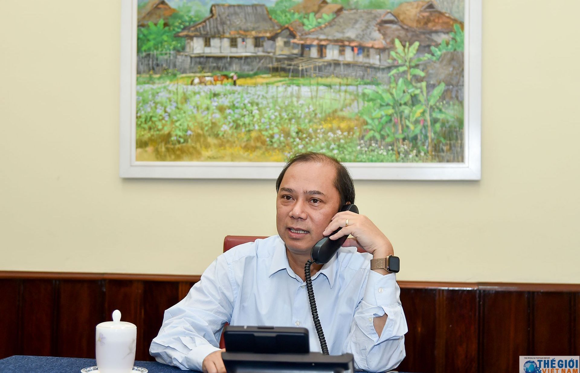 Vụ 39 nạn nhân tại Anh: Thứ trưởng Ngoại giao Nguyễn Quốc Dũng điện đàm với Quốc vụ khanh Anh