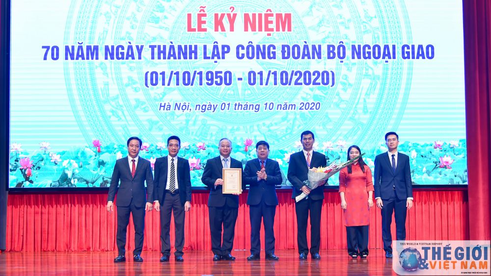 Công đoàn Bộ Ngoại giao kỷ niệm 70 năm thành lập cong doan bo ngoai giao ky niem 70 nam thanh lap