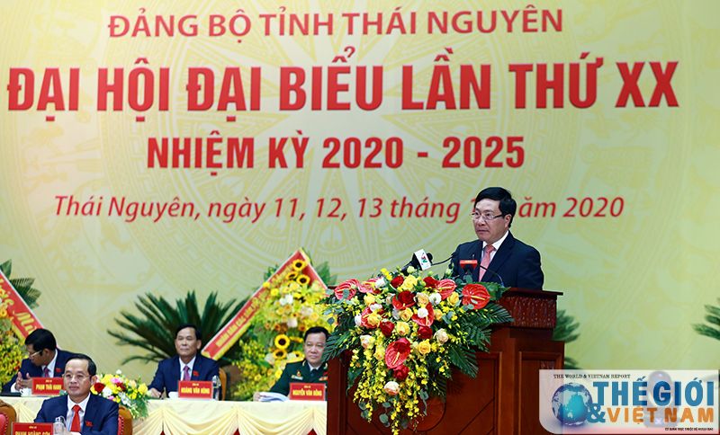 Phó Thủ tướng Phạm Bình Minh: Thái Nguyên phấn đấu trở thành trung tâm công nghiệp hiện đại Phó Thủ tướng Phạm Bình Minh: Thái Nguyên phấn đấu trở thành trung tâm công nghiệp hiện đại