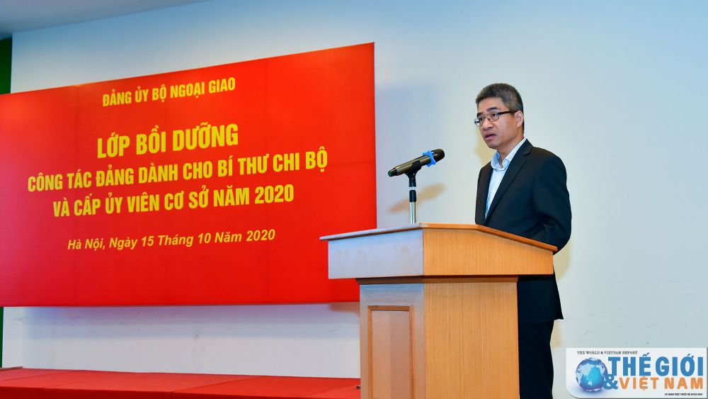 Bộ Ngoại giao mở lớp Bồi dưỡng công tác đảng năm 2020 Bộ Ngoại giao mở lớp Bồi dưỡng công tác đảng năm 2020