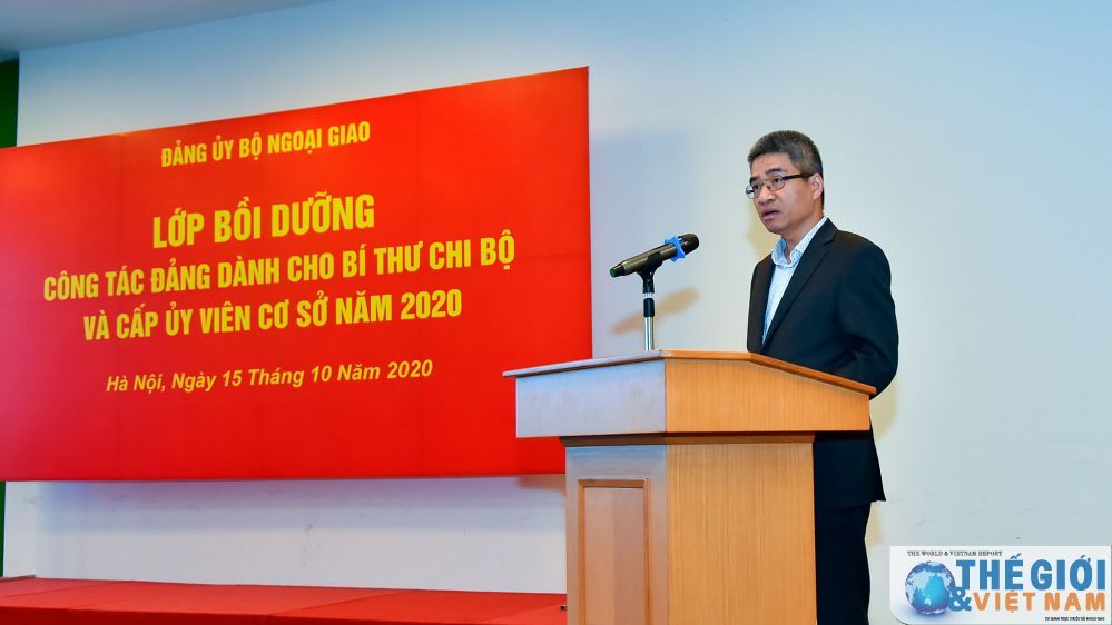 Bộ Ngoại giao mở lớp Bồi dưỡng công tác đảng năm 2020