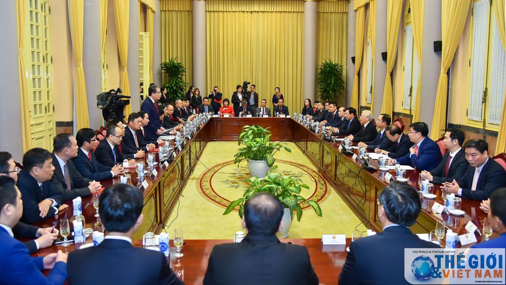 Tổng Bí thư, Chủ tịch nước trao Quyết định bổ nhiệm nhiệm kỳ 2020-2023 Toàn cảnh Tổng Bí thư, Chủ tịch nước tiếp các Đại sứ, Tổng Lãnh sự nhiệm kỳ 2020-2023