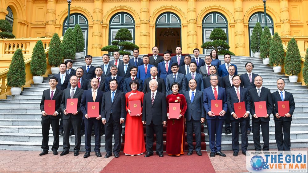 Tổng Bí thư, Chủ tịch nước trao Quyết định bổ nhiệm nhiệm kỳ 2020-2023 Toàn cảnh Tổng Bí thư, Chủ tịch nước tiếp các Đại sứ, Tổng Lãnh sự nhiệm kỳ 2020-2023