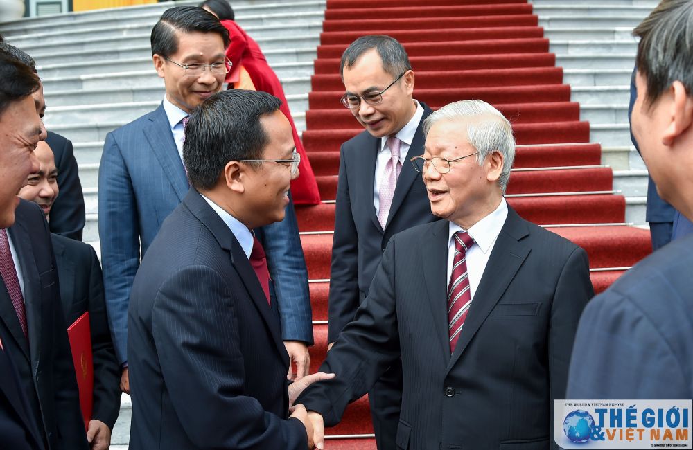 Tổng Bí thư, Chủ tịch nước trao Quyết định bổ nhiệm nhiệm kỳ 2020-2023 Toàn cảnh Tổng Bí thư, Chủ tịch nước tiếp các Đại sứ, Tổng Lãnh sự nhiệm kỳ 2020-2023
