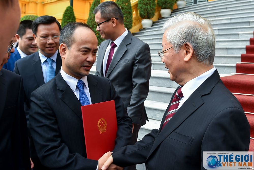 Tổng Bí thư, Chủ tịch nước trao Quyết định bổ nhiệm nhiệm kỳ 2020-2023 Toàn cảnh Tổng Bí thư, Chủ tịch nước tiếp các Đại sứ, Tổng Lãnh sự nhiệm kỳ 2020-2023