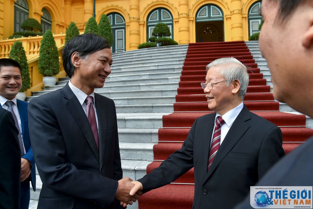 Tổng Bí thư, Chủ tịch nước trao Quyết định bổ nhiệm nhiệm kỳ 2020-2023 Toàn cảnh Tổng Bí thư, Chủ tịch nước tiếp các Đại sứ, Tổng Lãnh sự nhiệm kỳ 2020-2023