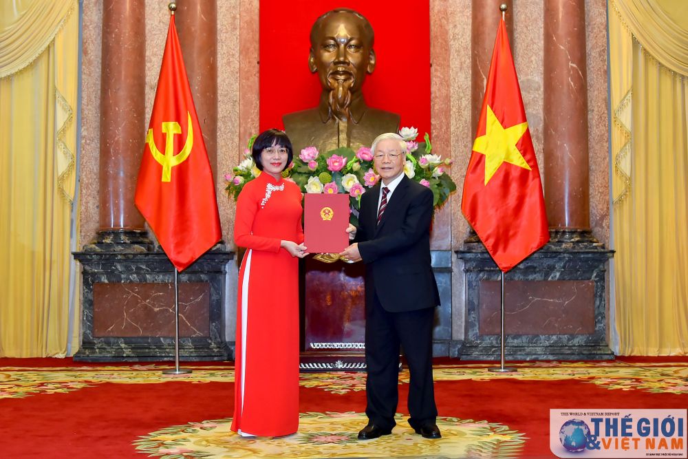 Tổng Bí thư, Chủ tịch nước trao Quyết định bổ nhiệm các Đại sứ nhiệm kỳ 2020-2023