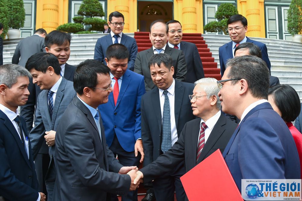 Toàn cảnh Tổng Bí thư Chủ tịch nước tiếp các Đại sứ Tổng Lãnh sự nhiệm kỳ 2020 2023 toan canh tong bi thu chu tich nuoc tiep cac dai su tong lanh su nhiem ky 2020 2023