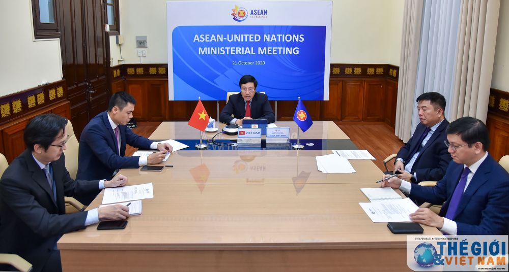 Việt Nam đề nghị Liên hợp quốc hỗ trợ các sáng kiến của ASEAN ứng phó với Covid-19 Việt Nam đề nghị Liên hợp quốc hỗ trợ các sáng kiến của ASEAN ứng phó với Covid-19