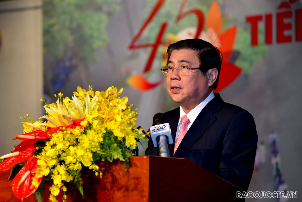 Phó Thủ tướng Phạm Bình Minh dự lễ kỷ niệm 45 năm thành lập Sở Ngoại vụ TP Hồ Chí Minh