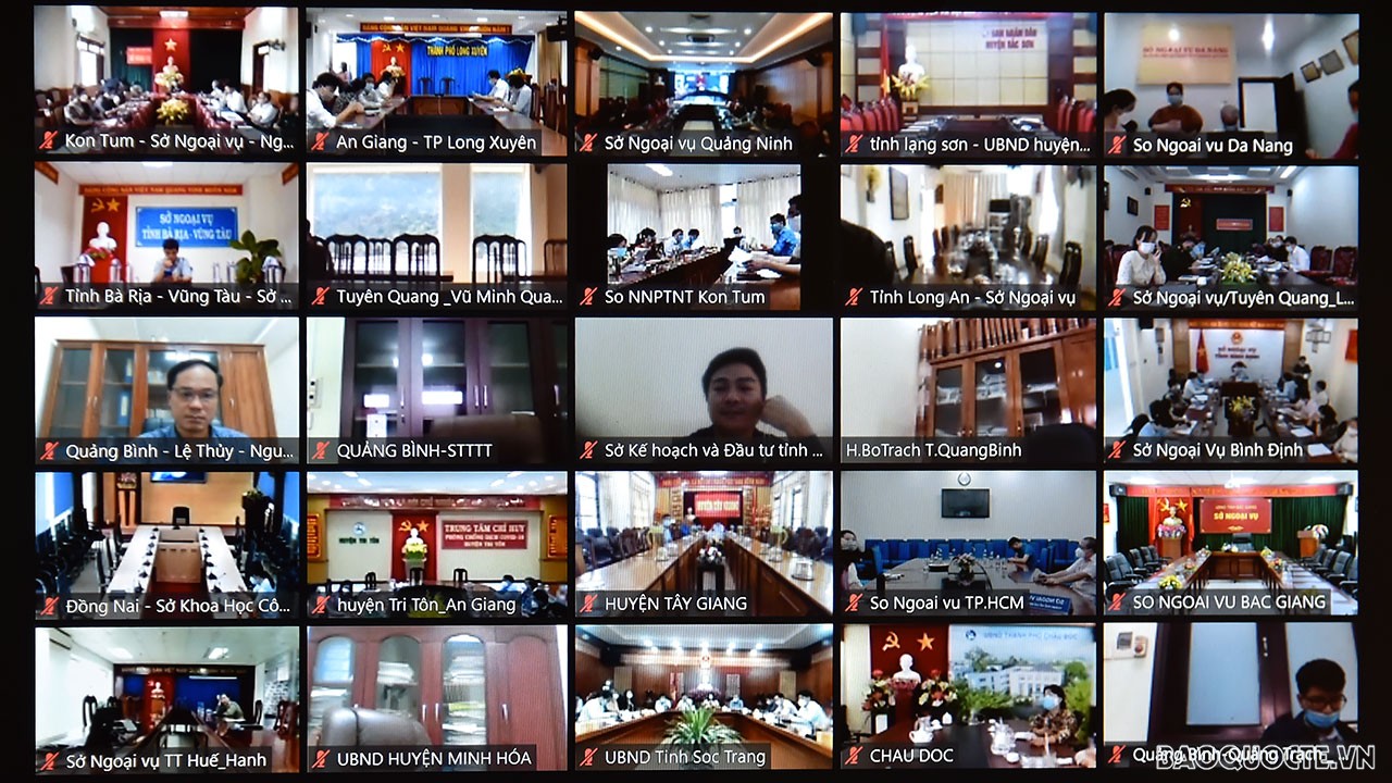 Hội nghị tập huấn công tác ký kết và thực hiện thỏa thuận quốc tế năm 2021