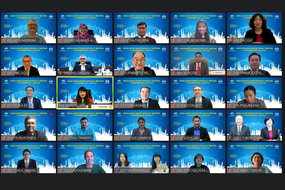 Hội nghị tổng kết các Quan chức cao cấp (CSOM) APEC 2020