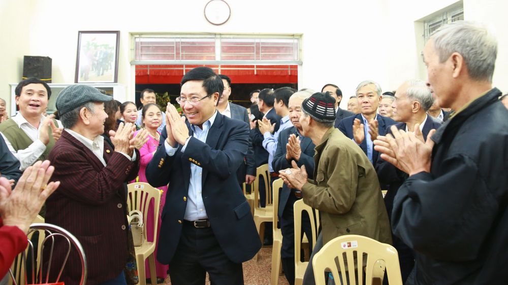 Phó Thủ tướng Phạm Bình Minh dự Ngày hội Đại đoàn kết dân tộc tại TP Nam Định Phó Thủ tướng Phạm Bình Minh dự Ngày hội Đại đoàn kết dân tộc tại TP Nam Định