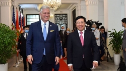 Phó Thủ tướng Phạm Bình Minh tiếp Cố vấn An ninh Quốc gia Hoa Kỳ Robert O'Brien