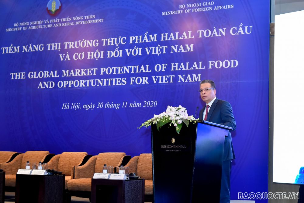 Tìm hướng khai thông thị trường thực phẩm Halal toàn cầu tiềm năng Tìm hướng khai thông thị trường thực phẩm Halal toàn cầu tiềm năng