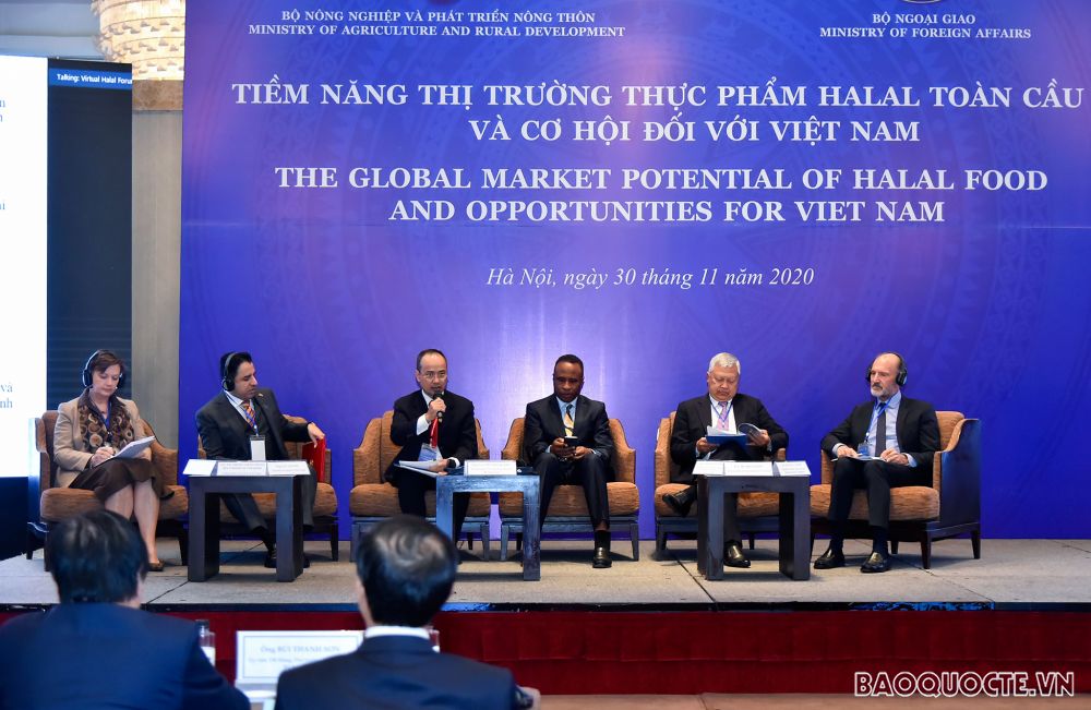 Tìm hướng khai thông thị trường thực phẩm Halal toàn cầu tiềm năng Tìm hướng khai thông thị trường thực phẩm Halal toàn cầu tiềm năng