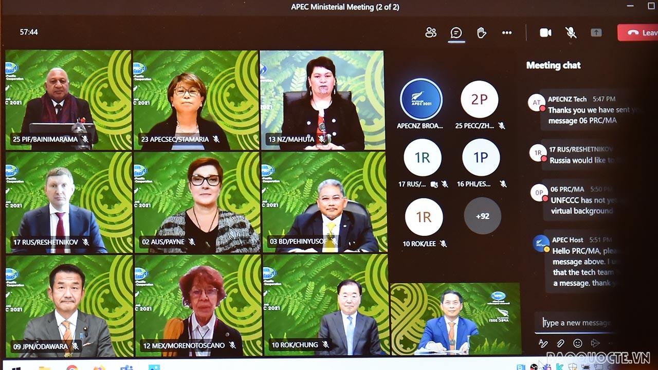 APEC 2021: Cùng Phối hợp, Cùng Hành động, Cùng Tăng trưởng