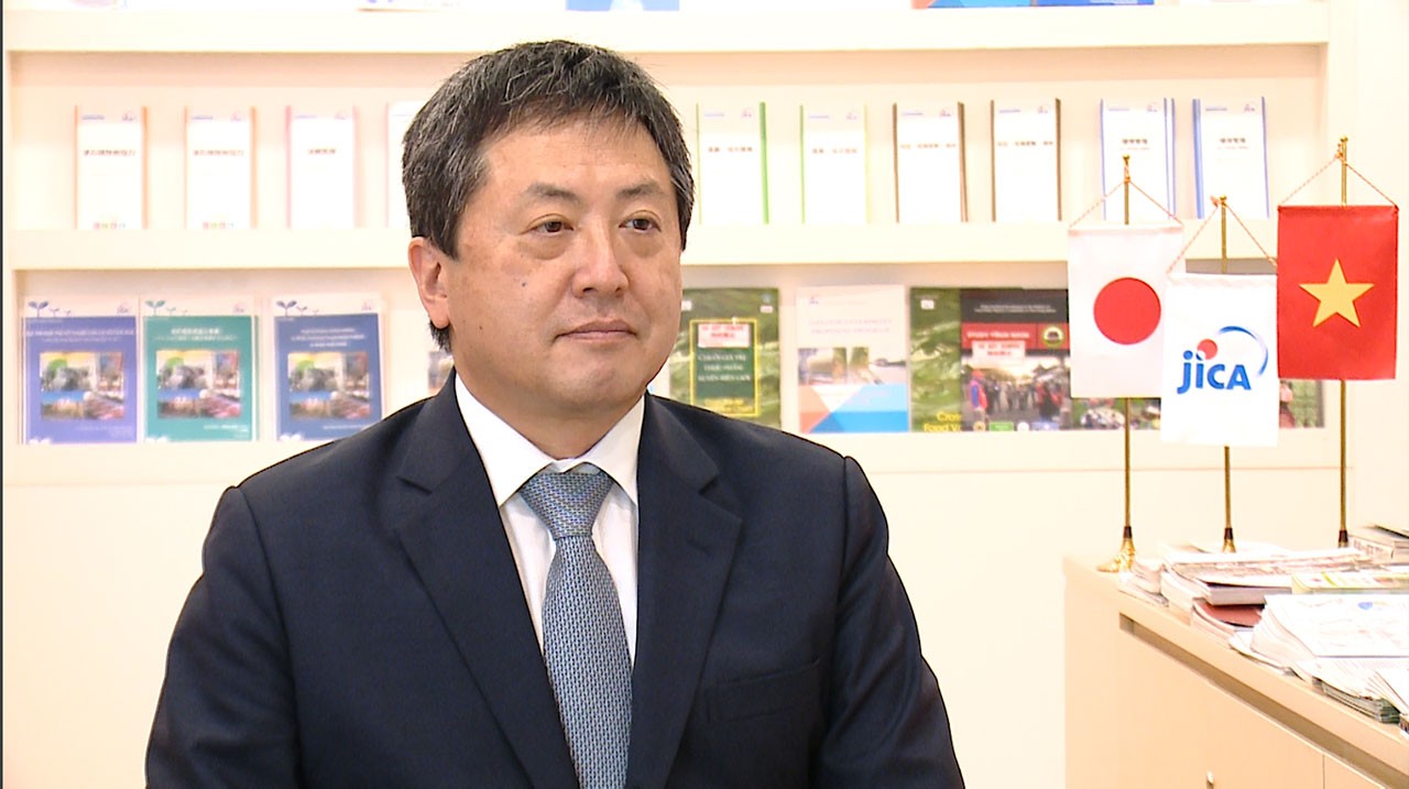 Ông Shimizu Akira, Trưởng Đại diện Văn phòng JICA Việt Nam đánh giá quan hệ Việt Nam-Nhật Bản đang ở giai đoạn phát triển tốt đẹp nhất trong lịch sử. (Nguồn: VGP News)