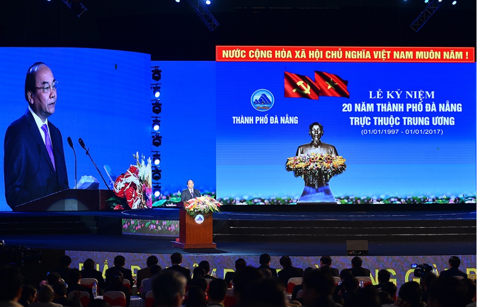 Đà Nẵng tổ chức trọng thể lễ kỷ niệm 20 năm trực thuộc Trung ương