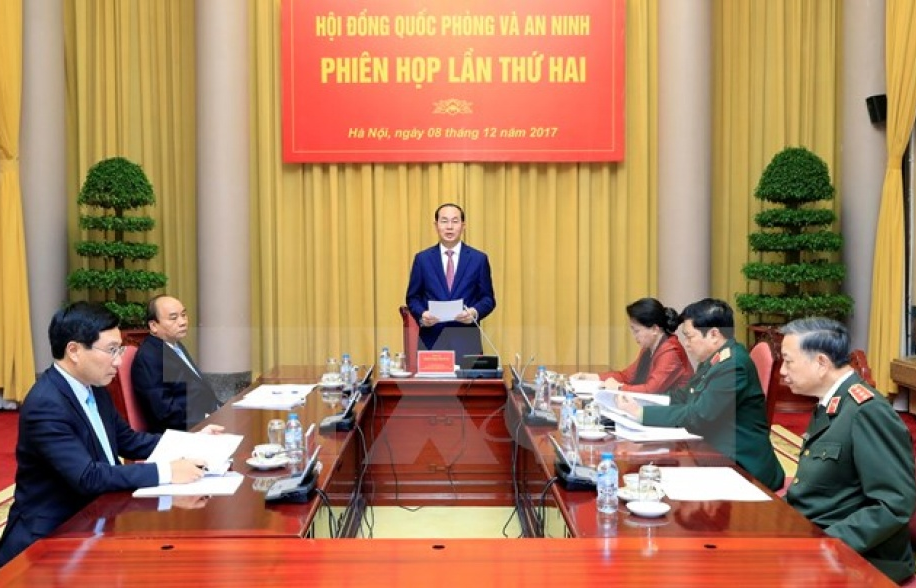 Chủ tịch nước chủ trì phiên họp thứ hai Hội đồng Quốc phòng và An ninh