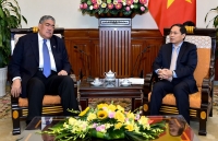 Thứ trưởng Thường trực Bùi Thanh Sơn tiếp Bộ trưởng Chính sách hội nhập khu vực Dominicana