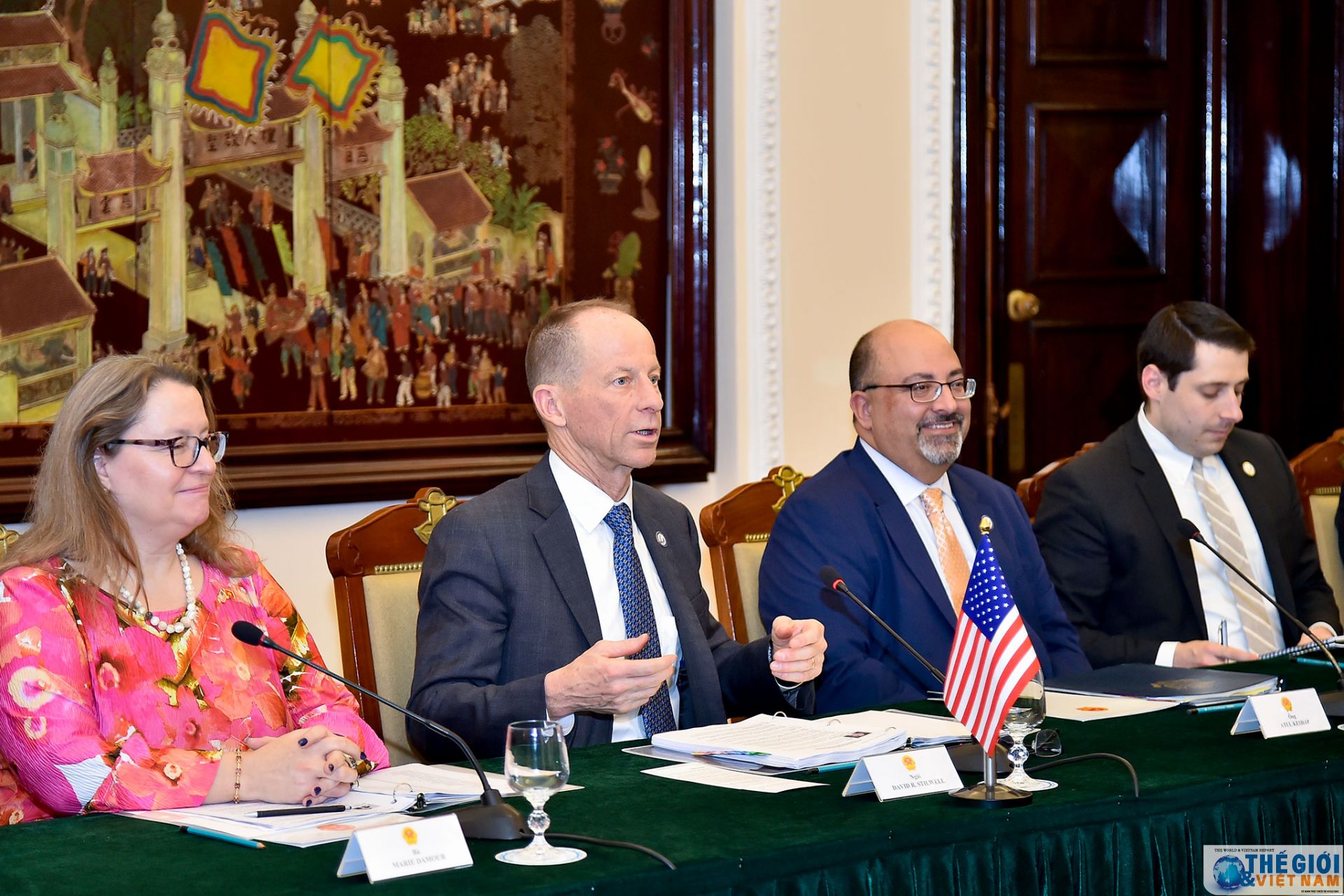 Thứ trưởng Thường trực Bùi Thanh Sơn hội đàm Trợ lý Ngoại trưởng Hoa Kỳ David Stilwell thu truong thuong truc bui thanh son hoi dam tro ly ngoai truong hoa ky david stilwell