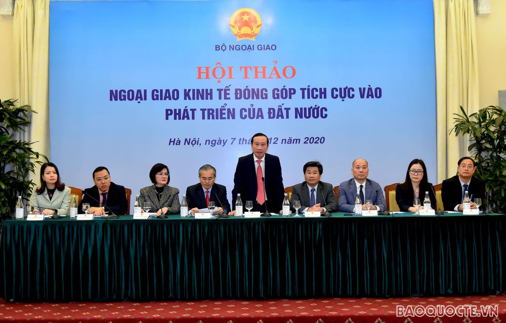 Tiếp tục xây dựng Ngoại giao Kinh tế phục vụ phát triển kinh tế đất nước