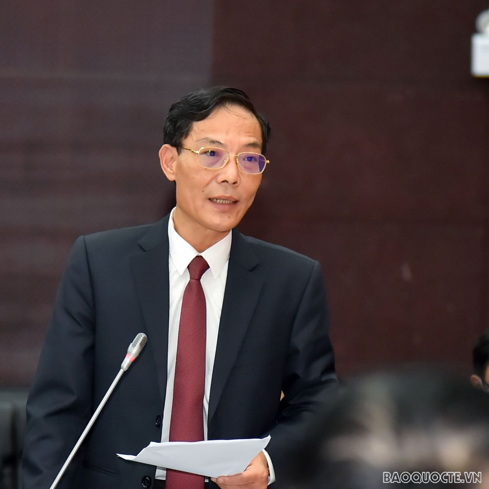 Đoàn Trưởng Cơ quan đại diện Việt Nam ở nước ngoài nhiệm kỳ 2020-2023 tọa đàm với Lãnh đạo các tỉnh miền Trung