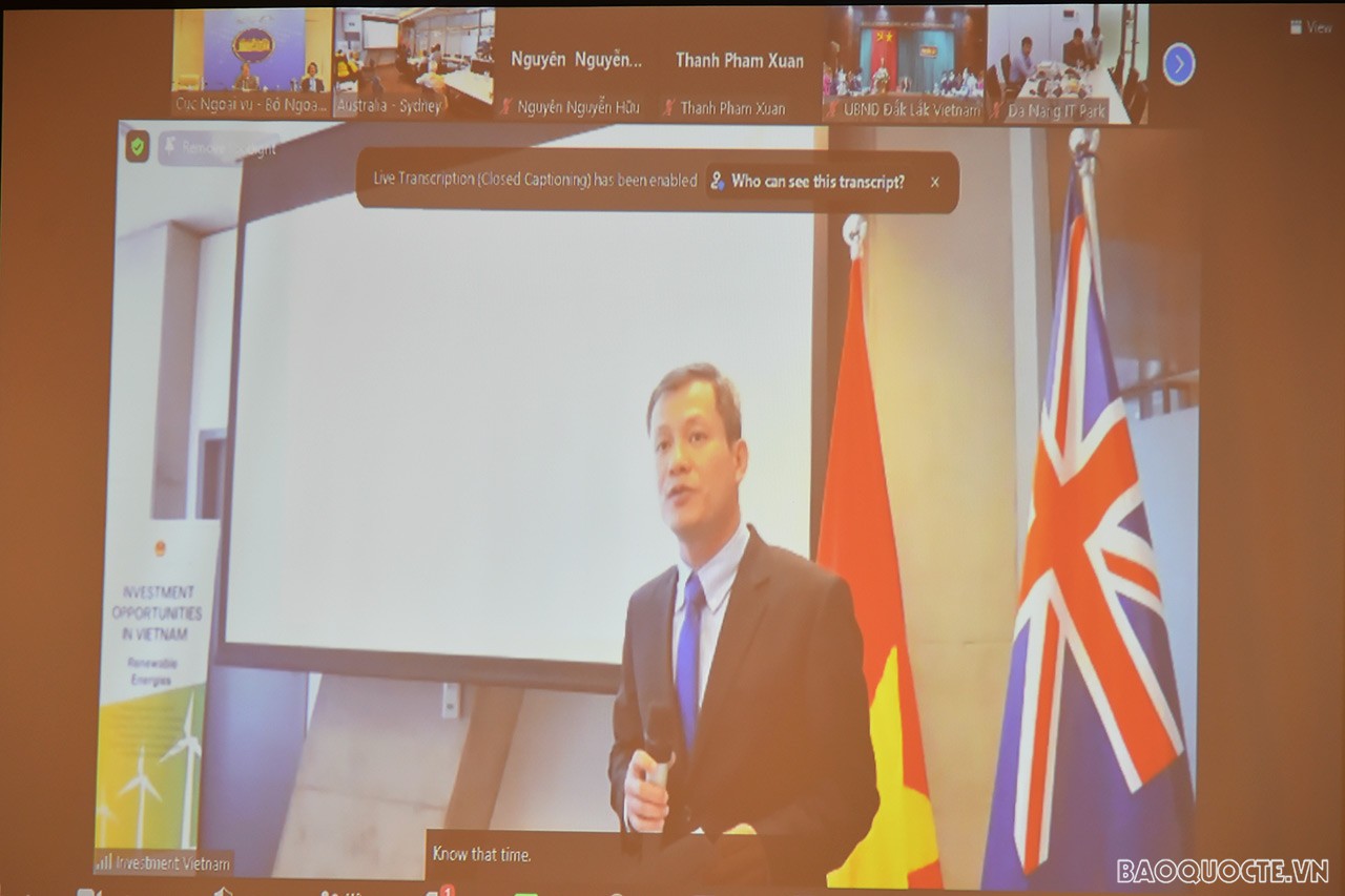 Cơ hội đầu tư tại Việt Nam cho doanh nghiệp New South Wales, Australia