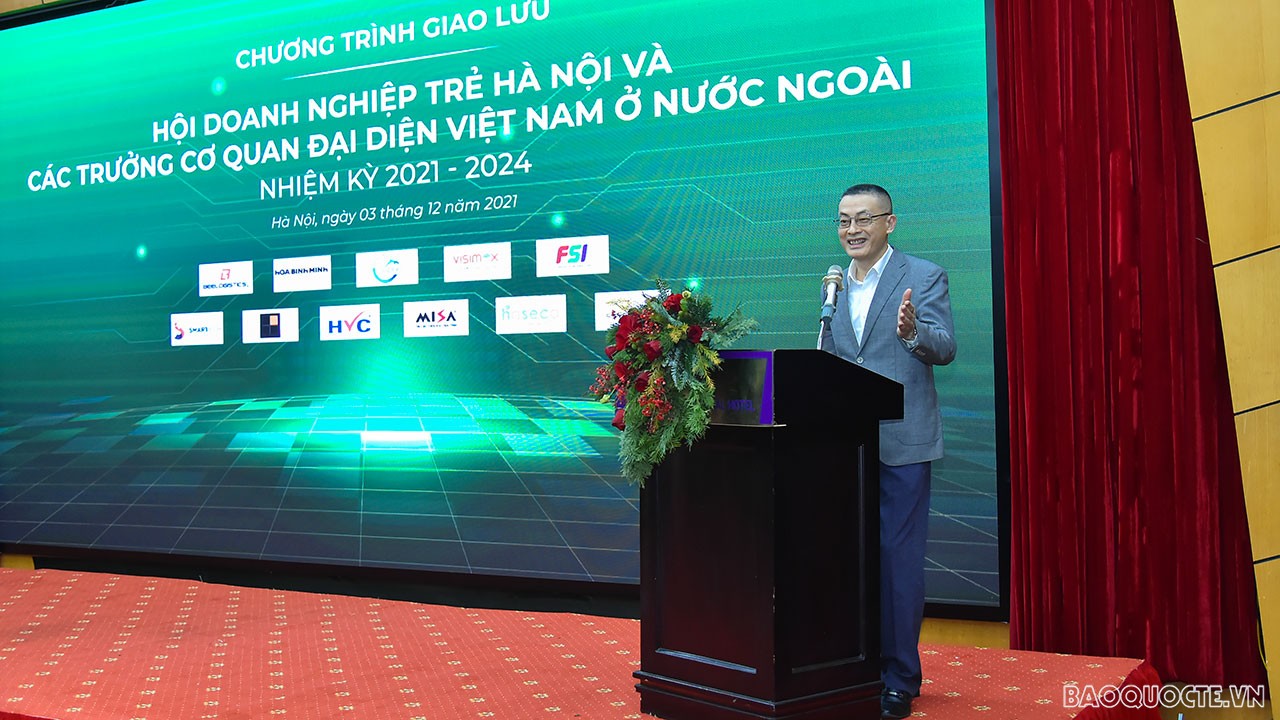 Đoàn Trưởng cơ quan đại diện Việt Nam ở nước ngoài nhiệm kỳ 2021-2024 làm việc với Hội Doanh nghiệp trẻ Hà Nội Đoàn Trưởng cơ quan đại diện Việt Nam ở nước ngoài nhiệm kỳ 2021-2024 làm việc với Hội Doanh nghiệp trẻ Hà Nội