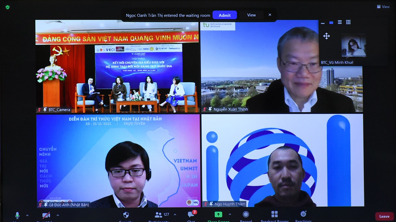 Hội thảo 'Kết nối chuyên gia kiều bào với hệ sinh thái đổi mới sáng tạo quốc gia'