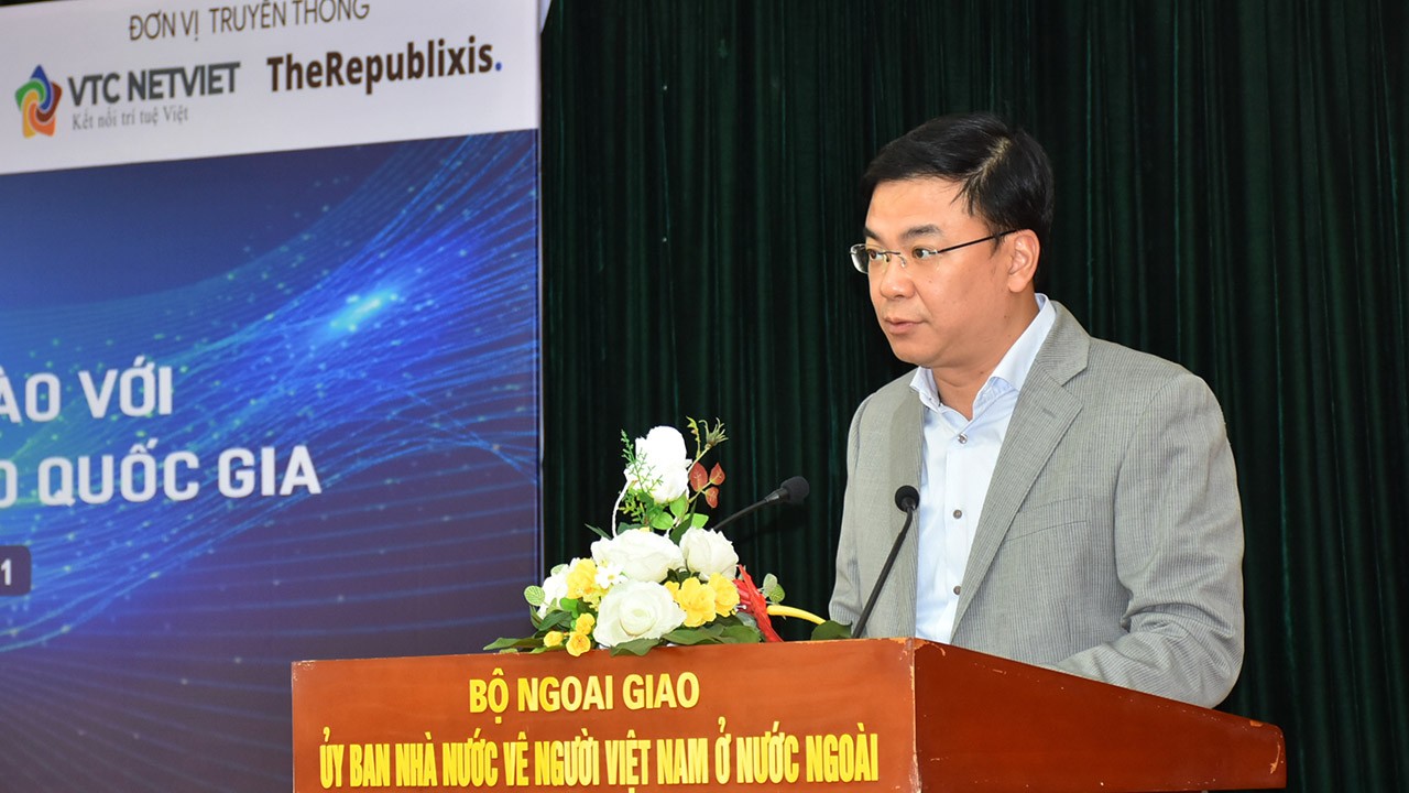 Hội thảo 'Kết nối chuyên gia kiều bào với hệ sinh thái đổi mới sáng tạo quốc gia'