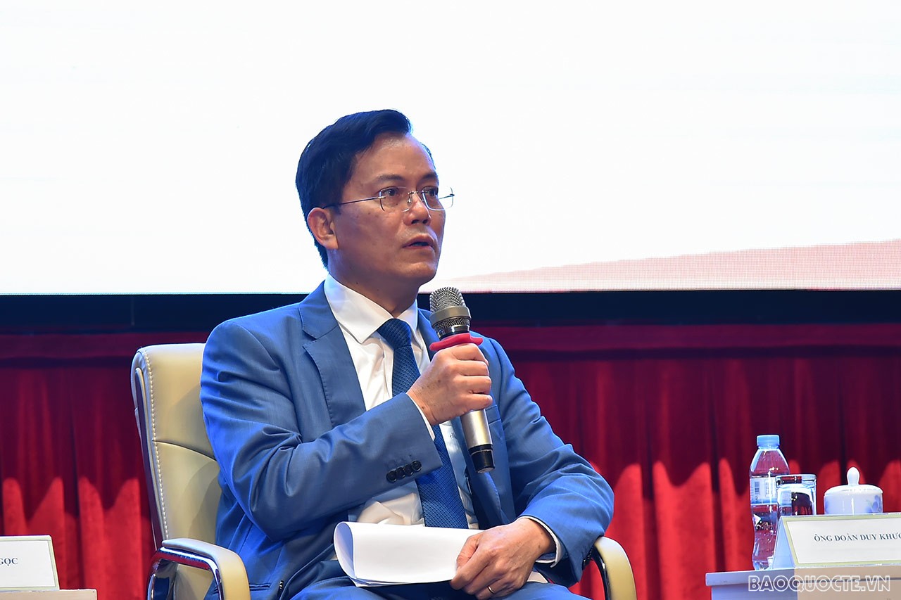 Trực tuyến: Tọa đàm giữa các Trưởng Cơ quan đại diện Việt Nam ở nước ngoài và doanh nghiệp Trực tuyến: Tọa đàm giữa các Trưởng Cơ quan đại diện Việt Nam ở nước ngoài và doanh nghiệp