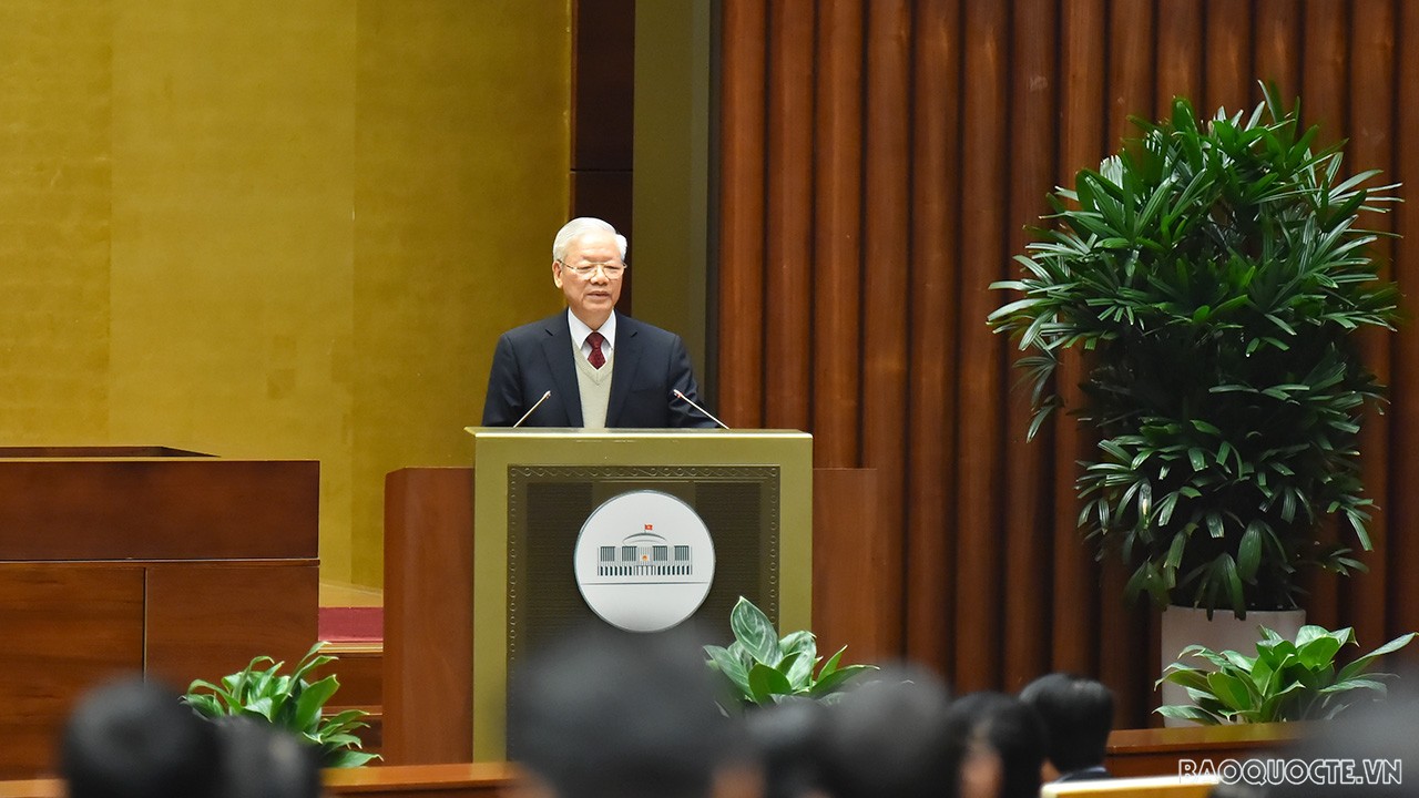 Những hình ảnh tại Hội nghị Đối ngoại toàn quốc