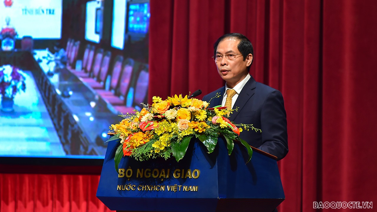 Toàn cảnh Hội nghị Ngoại giao 31. (Ảnh: Tuấn Anh)