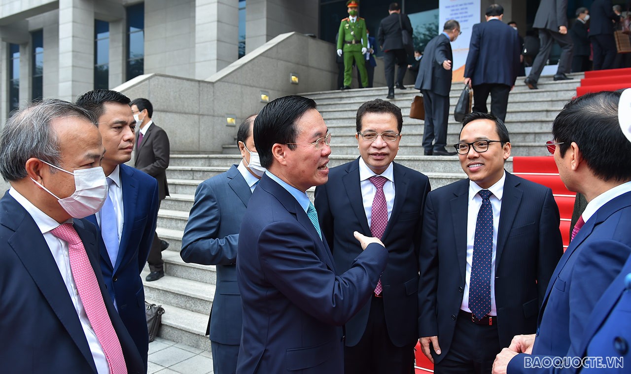 Toàn cảnh Hội nghị về công tác xây dựng Đảng và công tác Đảng ngoài nước qua ảnh Toàn cảnh Hội nghị về công tác xây dựng Đảng và công tác Đảng ngoài nước qua ảnh