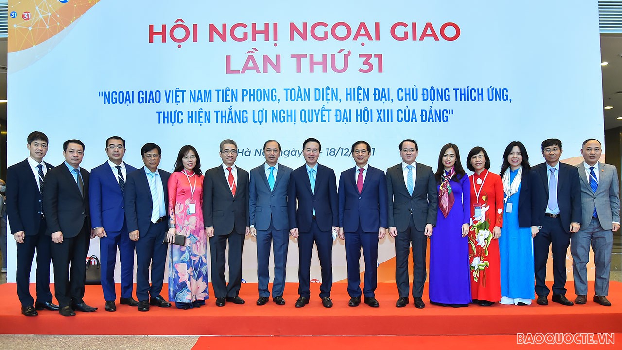Thường trực Ban Bí thư Võ Văn Thưởng chỉ đạo 6 nội dung nhằm đẩy mạnh xây dựng Đảng ngành Ngoại giao và công tác Đảng ngoài nước