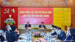 Bộ Ngoại giao hỗ trợ Bắc Giang thu hút đầu tư, đẩy mạnh xuất khẩu nông sản