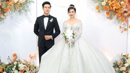 Đám cưới siêu lung linh của MC Thùy Linh VTV cùng chú rể Hiếu Su