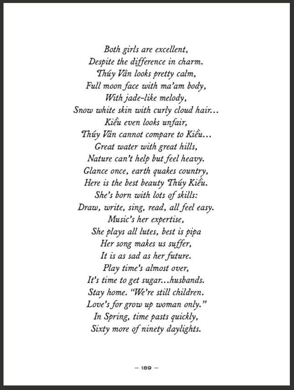 Bản dịch tiếng Anh của Truyện Kiều khiến giới trẻ thích thú Bản dịch tiếng Anh của Truyện Kiều khiến giới trẻ thích thú