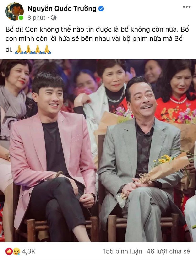 Nghệ sĩ thương tiếc 'ông Trùm' Hoàng Dũng