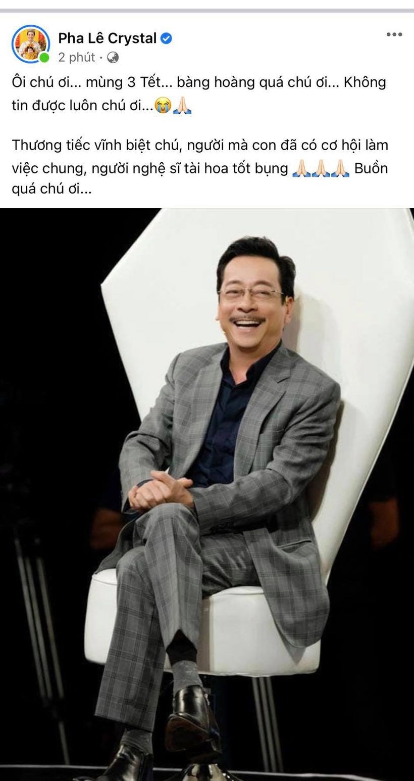 Nghệ sĩ thương tiếc 'ông Trùm' Hoàng Dũng