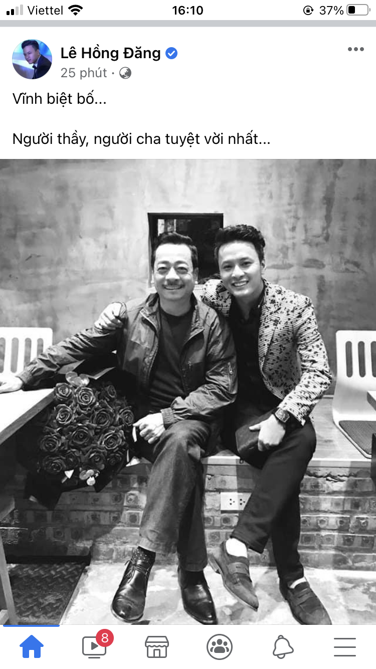 Nghệ sĩ thương tiếc 'ông Trùm' Hoàng Dũng