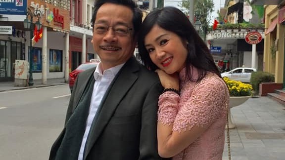 NSND Thu Hà đăng ảnh kỷ niệm cùng người anh thân thiết Hoàng Dũng